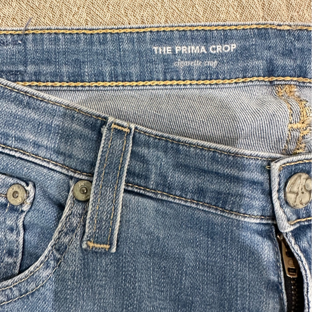 Ag Adriano Goldschmied Prima Crop Cigarette Jeans - Picture 3 of 5